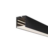 Радиусный профиль 35x35 линейный черный 2.5м