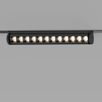 Slim Magnetic Трековый поворотный светильник 12W 4200K Alter чёрный 85049/01