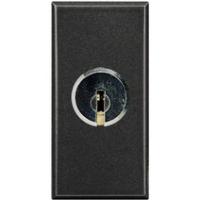 BT Axolute Антрацит Выключатель 2Р 16 А 250 В~ с ключом