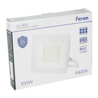 Светодиодный прожектор Feron LL-922 IP65 100W 6400K