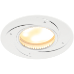 KL43 WH/1 Светильник ЭРА Светильник ЭРА литой  "алюминевый " MR16,12V/220V, 50W белый (100/2100)