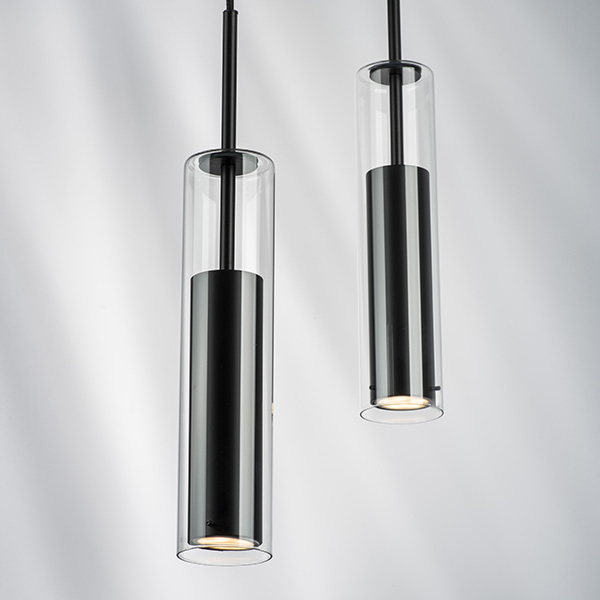 756017 Люстра CILINO 1х40W GU10 MATT BLACK