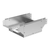 Ответвитель Т-образный вертикальный Стандарт INOX (AISI 304) 300х80 Промрукав