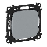 Legrand Valena ALLURE Алюм Заглушка с суппортом