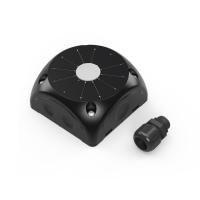 Коробка распределительная 60-0505-9005-ВМУ для видеокамер двухкомпонентная с мембранами черная 100х100х50 с муфтой вводной для ГТ Промрукав