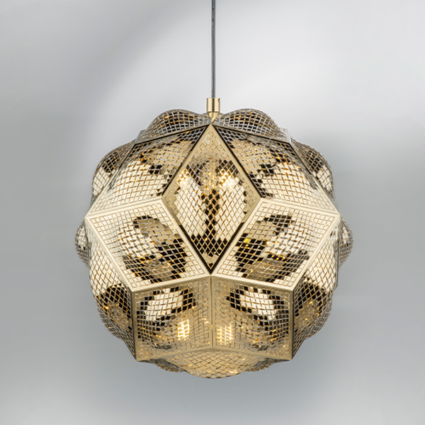 724362 Люстра FERMO 6х40W G9 ЗОЛОТО