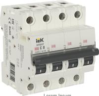 ARMAT Автоматический выключатель M10N 4P C 8А IEK