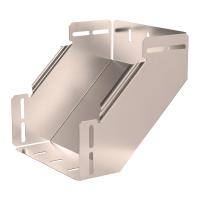 Угол вертикальный внутренний 90 градусов Стандарт INOX (AISI 409) 200х100 Промрукав