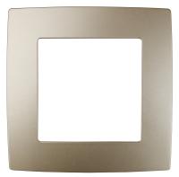 12-5001-04 ЭРА Рамка на 1 пост, Эра12, шампань (20/200/6400)