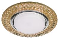 DK LD23 CHP/WH Светильник ЭРА декор cо светодиодной подсветкой Gx53, шампань (50/800)