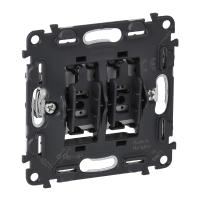 Legrand Valena Мех INMATIC Выключатель кнопочный 2-клавишный 6А 250В