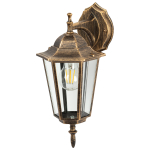 GBW-104-1-BR-0360  Светильник уличный настенный ЭРА «Веледа» GBW-104-1-BR-0360 230В Е27 IP54 бронза вниз