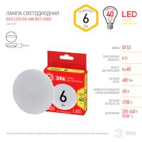 Лампочка светодиодная ЭРА RED LINE LED GX-6W-827-GX53 R 8 Вт таблетка теплый белый свет