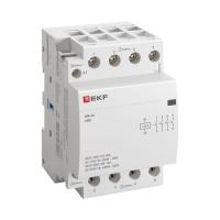 Контактор модульный КМ 40А 4NО (3 мод.) 24В АС EKF PROxima