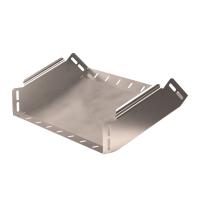 Угол вертикальный внутренний 45 градусов Стандарт INOX (AISI 409) 400х80 Промрукав