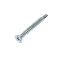 Саморез оконный KRANZ сверло, 3.9х32, белый цинк, упаковка поставщика ( 9 000 шт. )