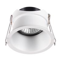 370446 SPOT NT19 321 белый Встраиваемый светильник IP20 GU10 50W 220V BUTT