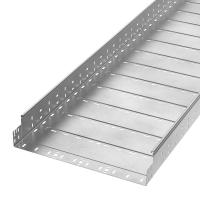 Лоток перфорированный Профи INOX (AISI 304) 500х100x6000 (1,0 мм) (12 м/уп) Промрукав