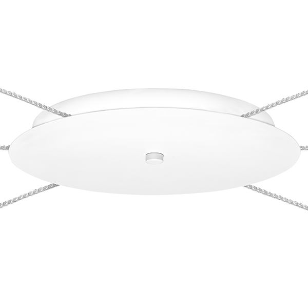 757066 Люстра CONE 6х40W GU10 БЕЛЫЙ МАТОВ/ПРОЗРАЧНО-МАТОВЫЙ