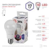 Лампочка светодиодная ЭРА STD LED A60-17W-860-E27 E27 / Е27 17Вт груша холодный дневной свет
