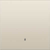 Клавиша 1-я с подсветкой, слоновая кость, серия S08