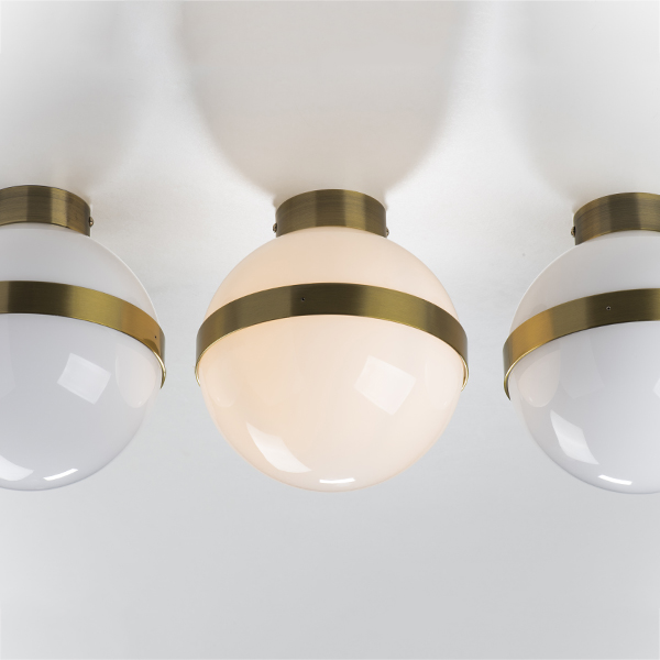 812111 Люстра GLOBO 1х40W E14 antique bronze/white