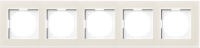 Рамка 5-я, Natural молочное стекло, серия A07