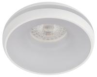 Встраиваемый светильник декоративный ЭРА DK100 WH MR16 GU5.3 белый