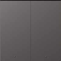 Клавиша 2-я с подсветкой, матовый титан, серия A07