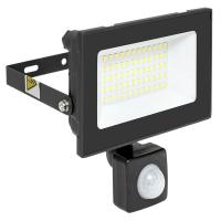 Прожектор светодиодный СДО-3004 с инфракрасным датчиком движения 50Вт 6500К IP54 LUMA EKF
