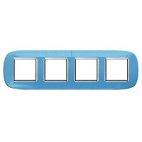 BT Axolute Голубая карамель Рамка 2+2+2+2 мод эллипс