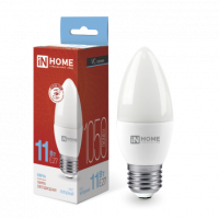 Лампа сд LED-СВЕЧА-VC 11Вт 230В Е27 6500К 1050Лм IN HOME