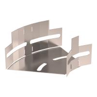 Угол горизонтальный изменяемый 0-45 градусов Стандарт INOX (AISI 409) 100х50 Промрукав