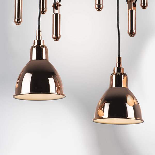 761073 Люстра ACROBATA 7х40W E14 РОЗОВОЕ ЗОЛОТО