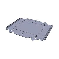 Угол 90 град. вертикальный внешний 50x100 мм (плоский) EKF