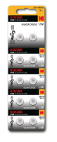Батарейки Kodak SG4 (377) SR626, SR66 MAX Silver Oxid Button Cell (10/100/2000)