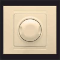 MD2912127 Светорегулятор 1000Вт с подсветкой крем