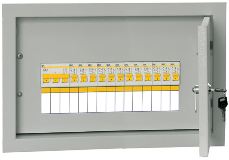 Щиток распределительный УОЩВ-3-63-12-0 36 УХЛ4 IP31 IEK