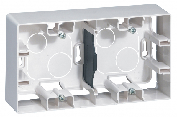 Legrand Etika Бел Коробка/накл монтаж 2-ая