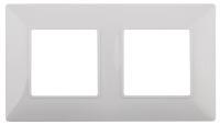 14-5002-01 ЭРА Рамка на 2 поста, Эра Elegance, белый (10/100/3000)