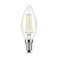 Лампа Gauss Filament Свеча 9W 710lm 4100К Е14 LED 1/10/50