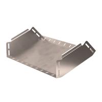 Угол вертикальный внутренний 45 градусов Стандарт INOX (AISI 409) 500х100 Промрукав