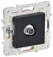 SKANDY Розетка TV оконечная SK-A12Bl черный IEK