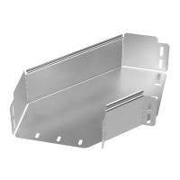 Угол горизонтальный 90 градусов Стандарт INOX (AISI 304) 200х100 Промрукав