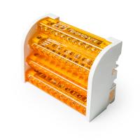 Шина на DIN-рейку в корпусе (кросс-модуль) 4х11 Промрукав