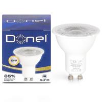 Светодиодная лампа 7Вт, MR16, 220В, GU10, 4000K, 525Лм, Ra>80, 60°, D50хH55мм