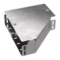 Переходник левый с крышкой Стандарт 300х150х80 Промрукав