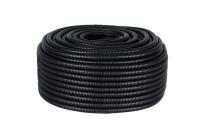 Труба гофр.ПНД с зондом d20мм (100м) черная EKF Plast