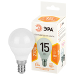 Лампа светодиодная ЭРА LED smd P45-15w-827-E14