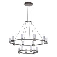 7143/110L HIGHTECH ODL26 513 Подвесной светильник темный никель/акрилл/металл IP20 LED 93W 5960Лм 3000K 220V DEFANCE